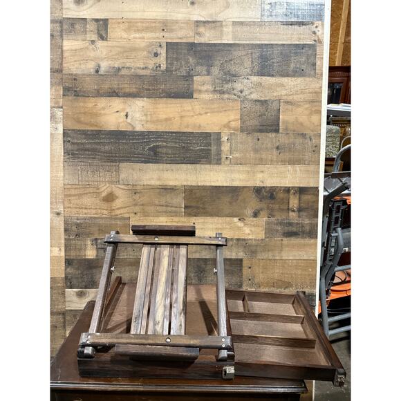 Deluxe Solid Wood Folding Box Table Easel by Artist's Loft™ - Picture 3 of 8